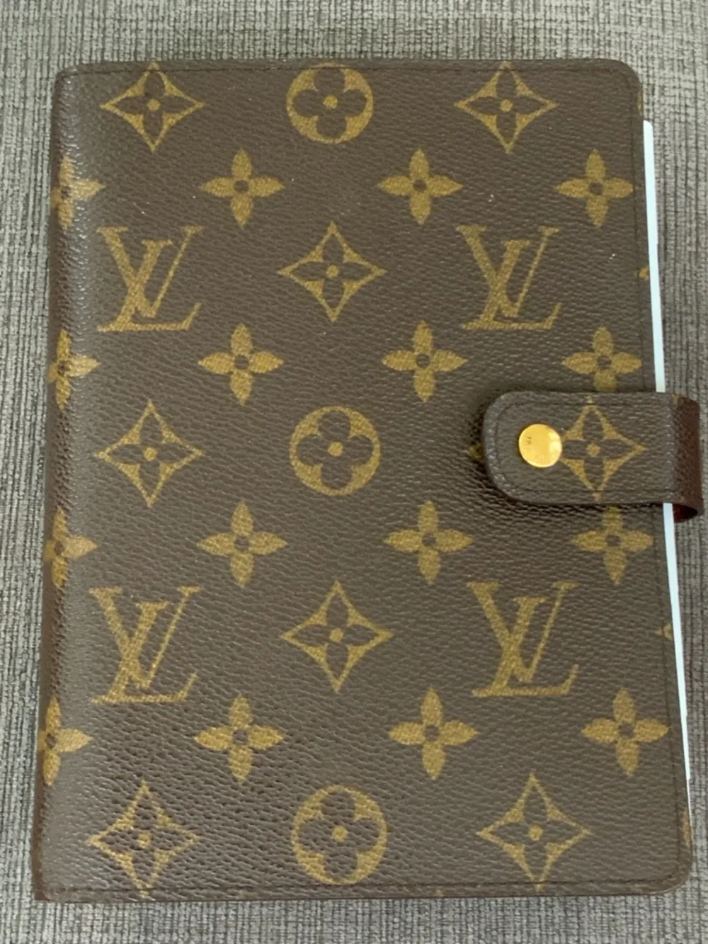 Louis Vuitton Medium Monogram Canvas Agenda Case